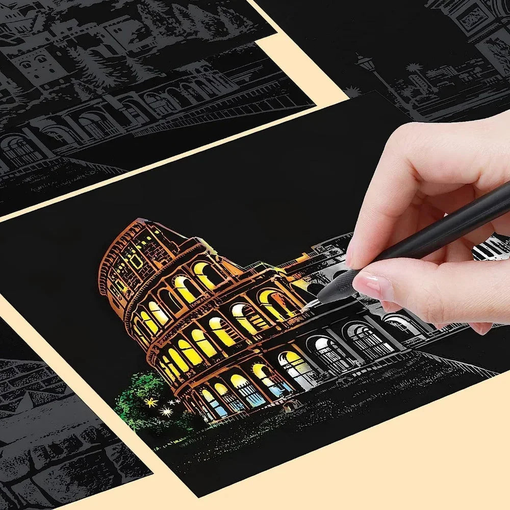 Famous Night Scenes Sets (4Pcs)