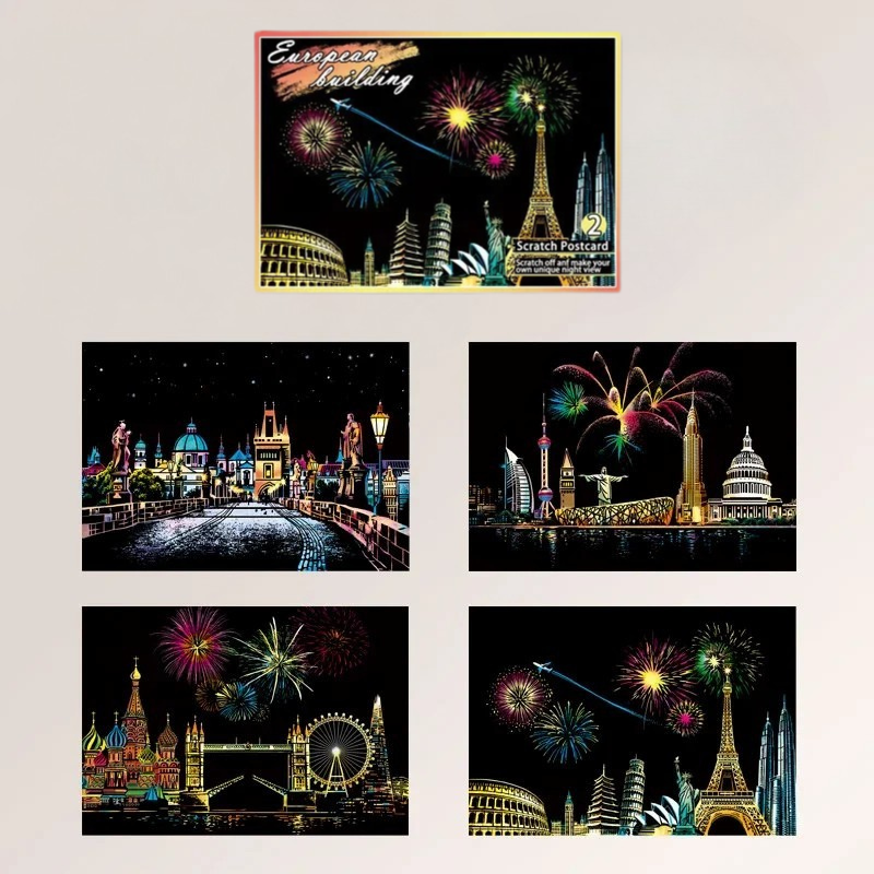 Famous Night Scenes Sets (4Pcs)