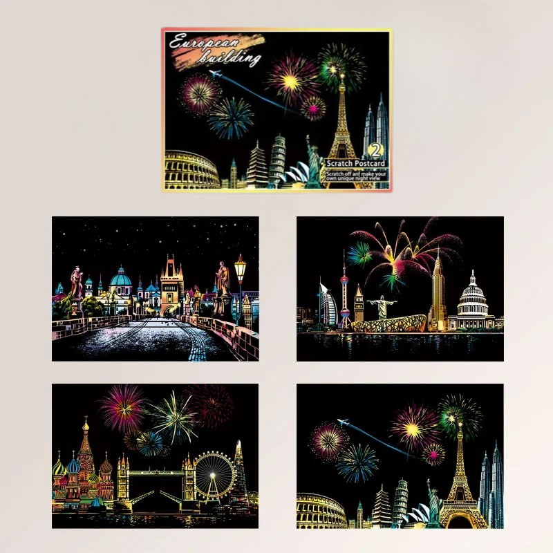 Famous Night Scenes Sets (4Pcs)
