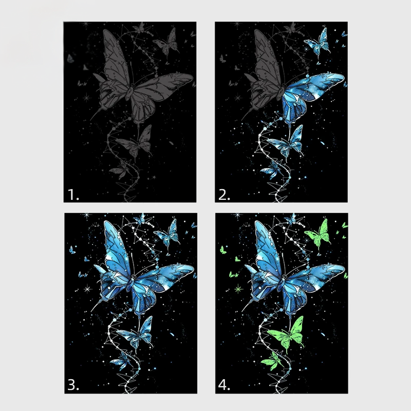 Majestic Glowers 1 (4Pcs/Set)