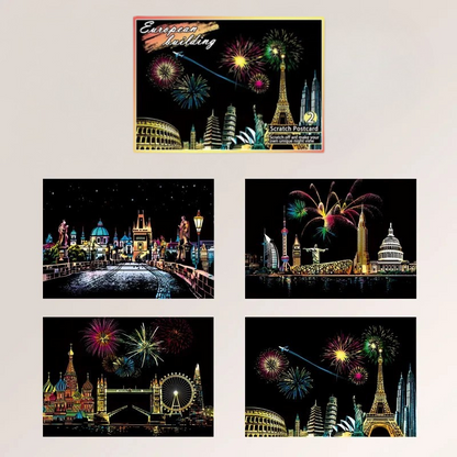 Famous Night Scenes Sets (4Pcs)
