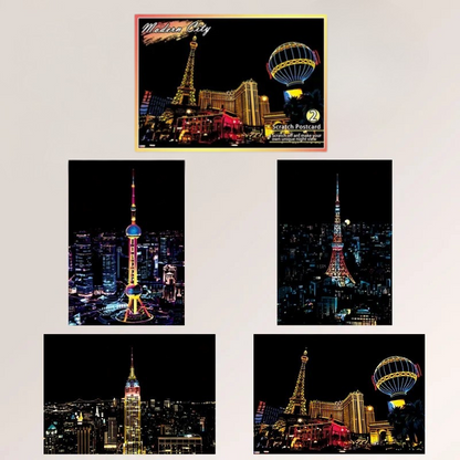 Famous Night Scenes Sets (4Pcs)