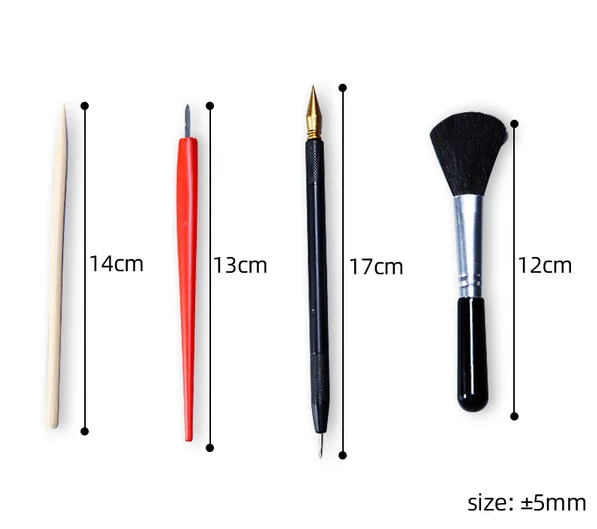 Tools (Pen + Brush + Detailer + Pencil)